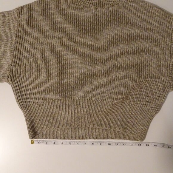 H&M Balloon Sleeve Sweater | Oatmeal | XS - Picture 9 of 12